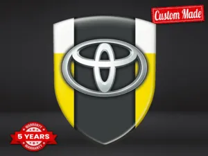 Toyota Personalized Logo Stickers Universal Customizable Pro